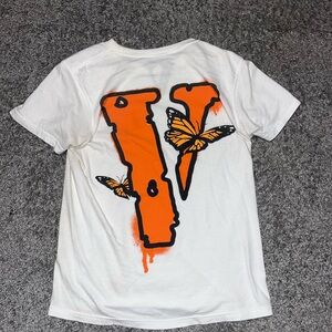 Vlone juice wrld legends never die  Graphic T-Shirt with Butterfly Design